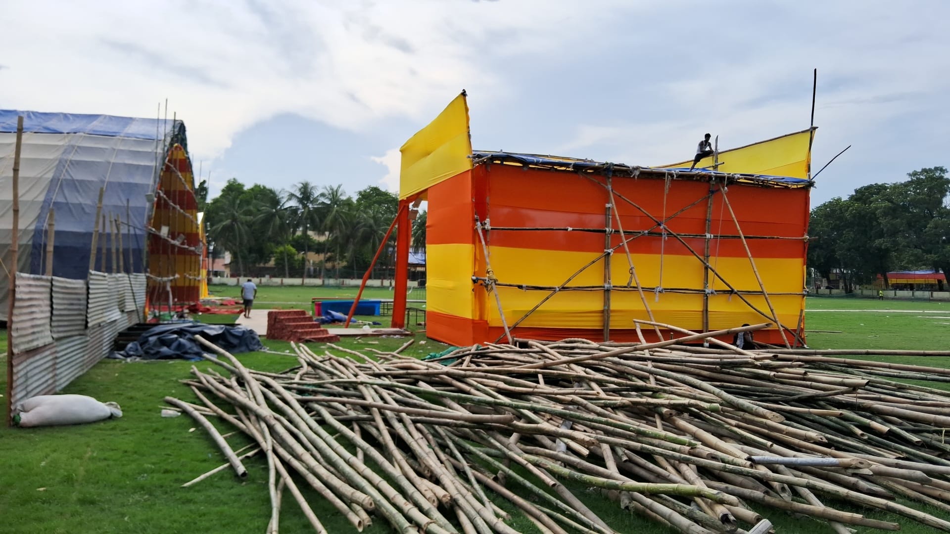 Muzaffarpur News: A special tent city is being built for Shravani fair, Kanwariyas will get many facilities