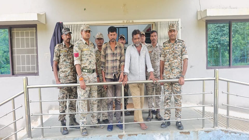 Police arrested two people in cow smuggling case 39 cattle recovered in Kondagaon