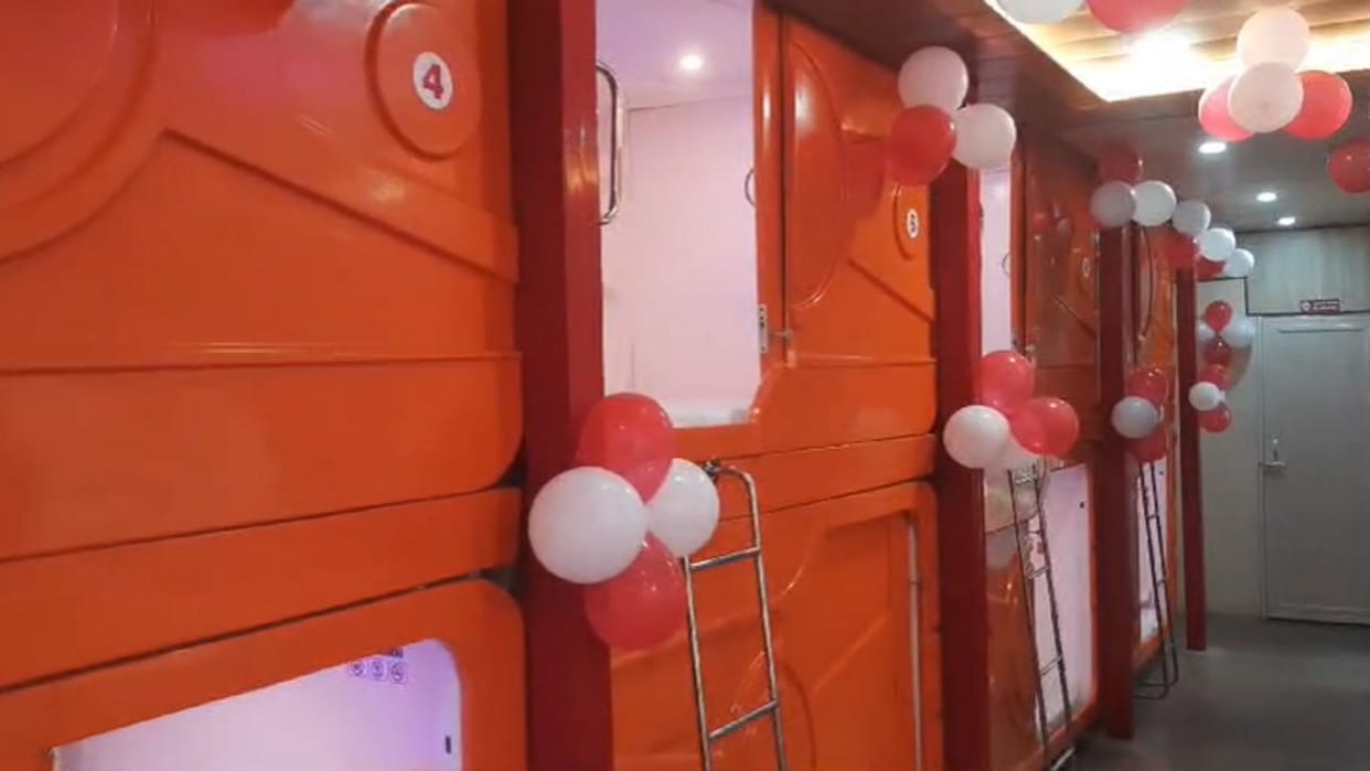 NCR Railway first sleeping pod launched, passengers will get luxury facilities