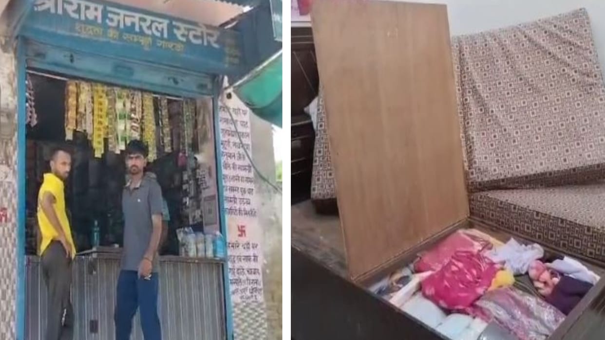 Alwar News: Goods worth 3 lakhs stolen from 2 colonies of the same police station area, theft captured in CCTV
