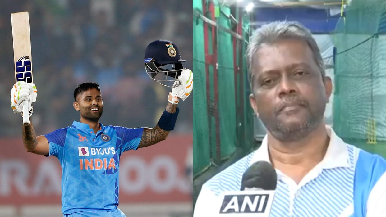 ind vs sl: suryakumar coach ashok aswalkar congratulated batsman for getting captaincy