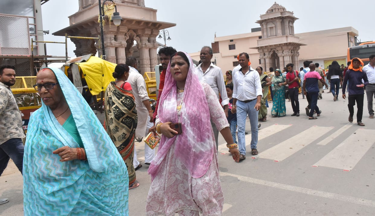 Entry of four wheelers closed in Ayodhyadham from July 29