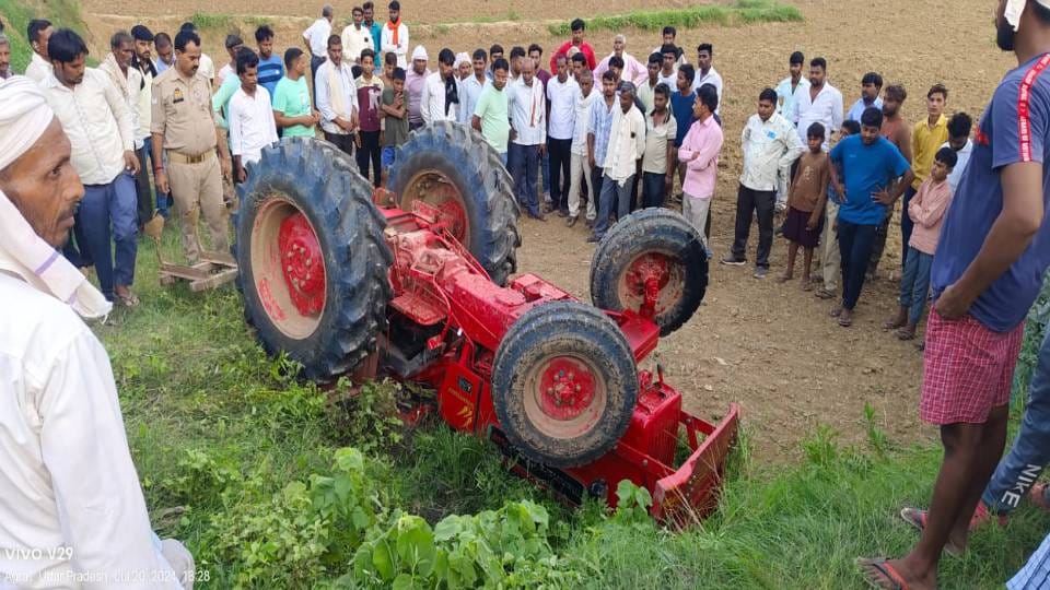Three people died in separate accidents in Agra While a woman injured