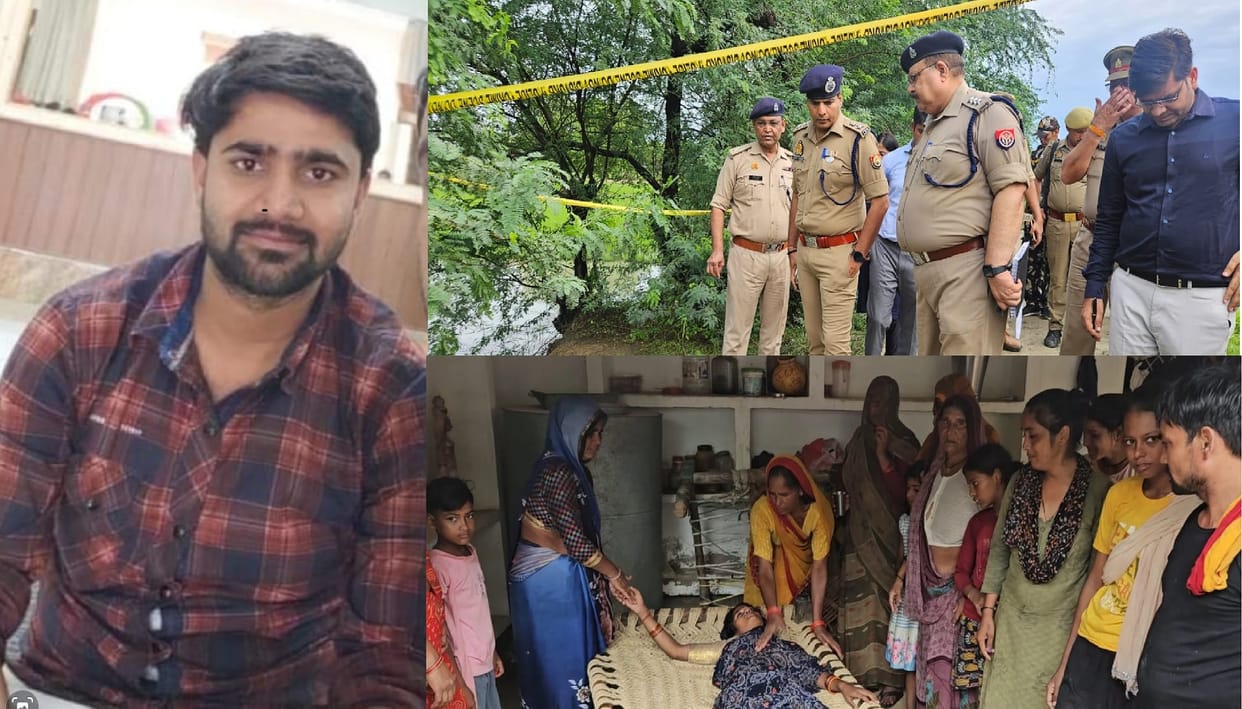 Uncle shot and killed his nephew in dispute over plowing of field, The accused fled from spot waving a gun