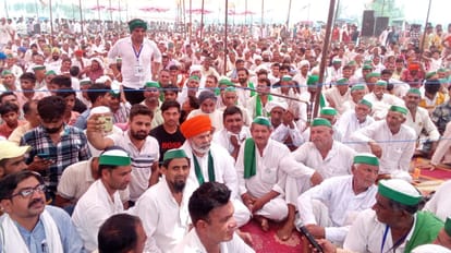 BKU Panchayat: Rakesh Tikait reached Saharanpur to give momentum to the farmers movement