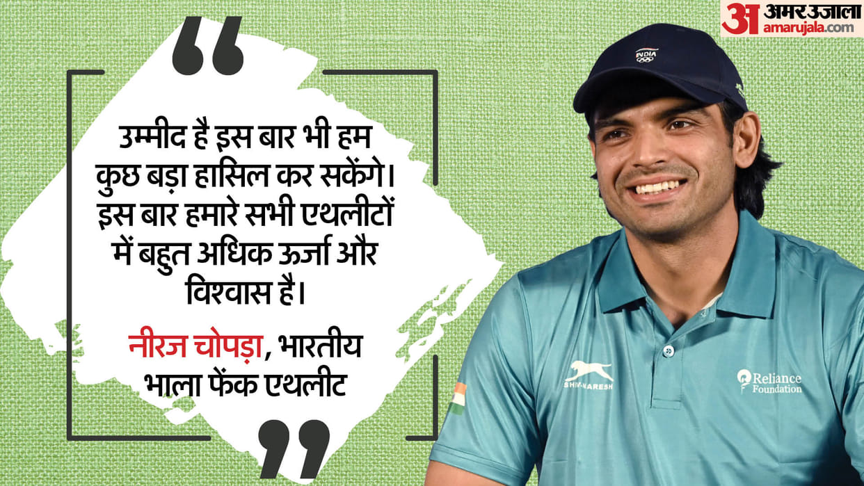 Neeraj Chopra has admitted to be under immense pressure to defend his title at the Paris Olympics 2024