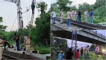 Patna: Thieves cut copper catenary power wire installed above railway track, rail service disrupted for hours