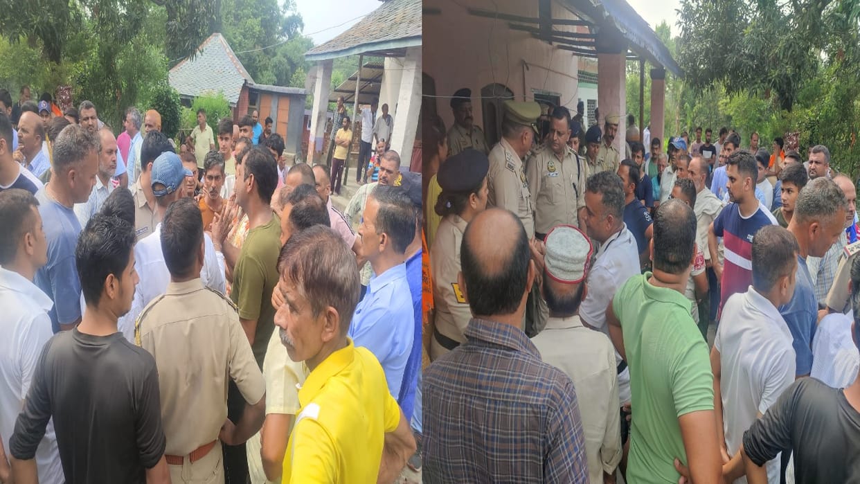 Police raided the house in Naidun , within 15 minutes the person died under suspicious circumstances