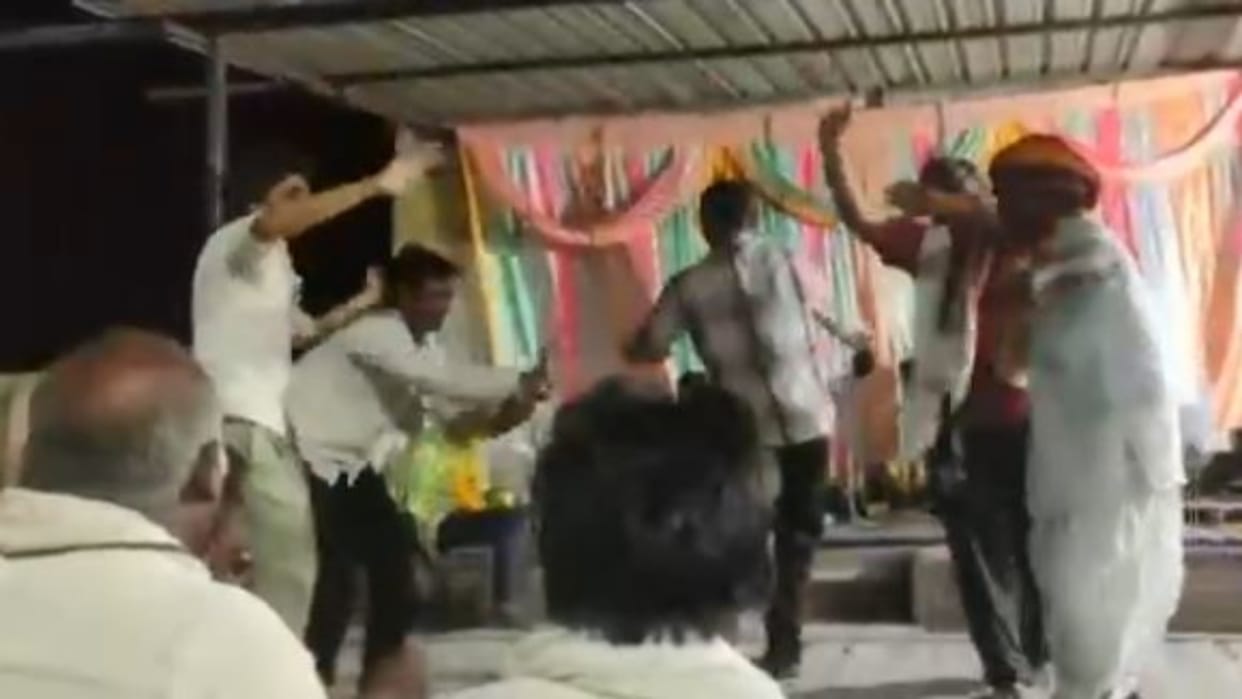 Ajmer : Sudden death while dancing in Bhajan Sandhya, accident happened in a program on Devshayani Ekadashi