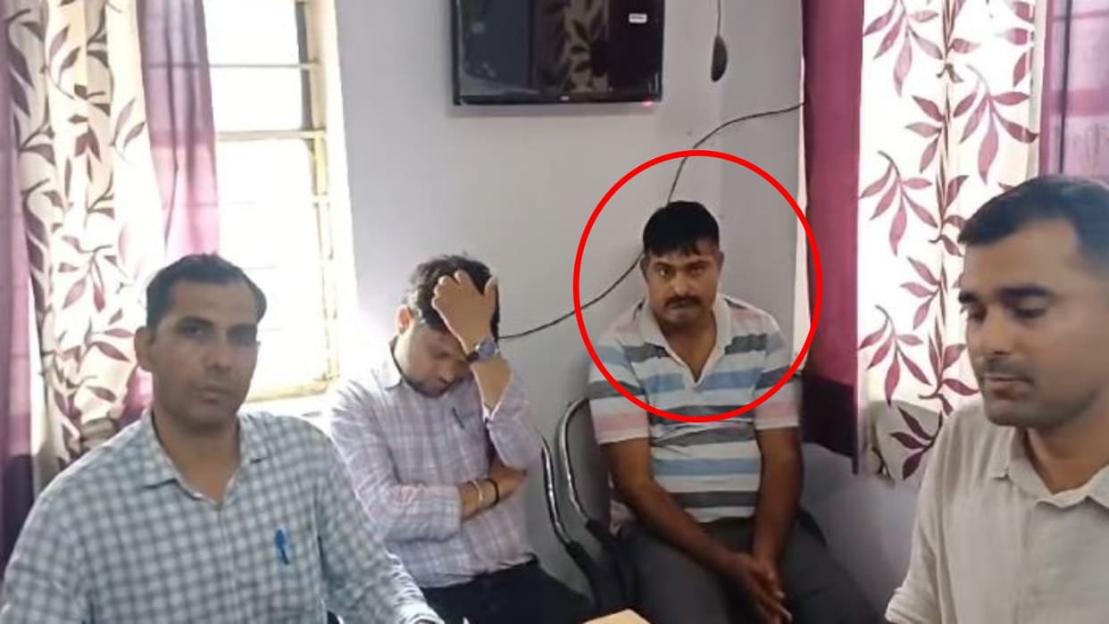 Bharatpur: Fire officer caught by ACB with bribe of Rs 10 thousand, had asked for bribe for issuing NOC