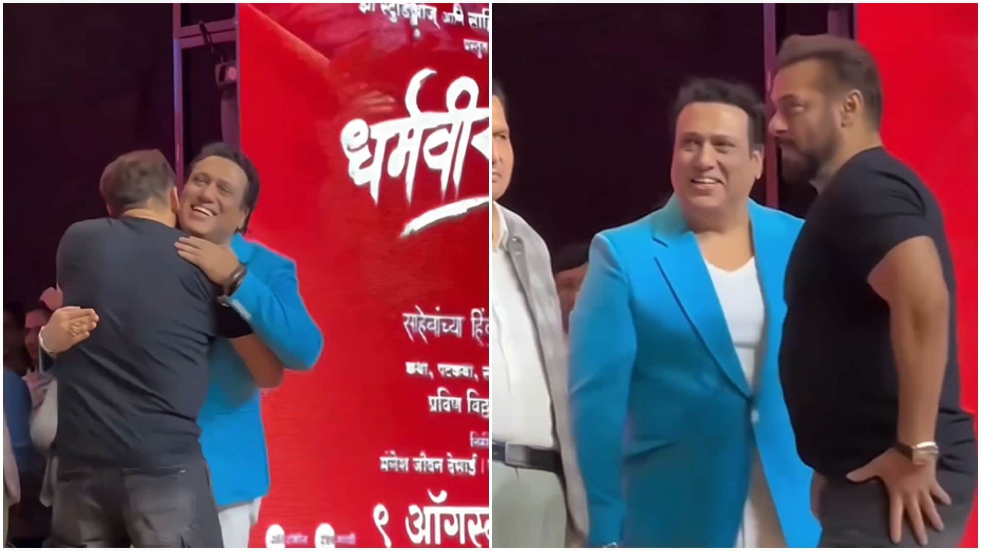 Sikandar Actor Salman khan and other bollywood stars at Dharamveer 2 Trailer launch Event