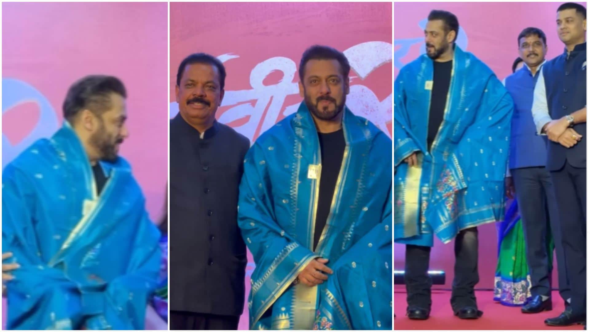 Sikandar Actor Salman khan and other bollywood stars at Dharamveer 2 Trailer launch Event