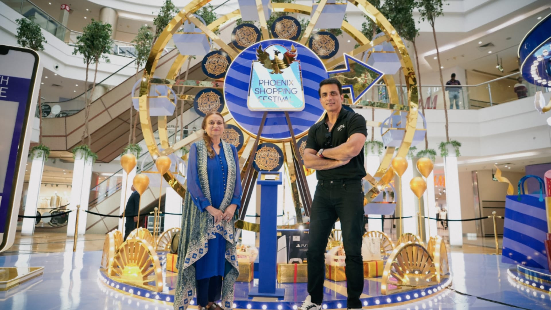 Sonu Sood Two hundred children got a chance to spend day with actor campaign to link charity with shopping