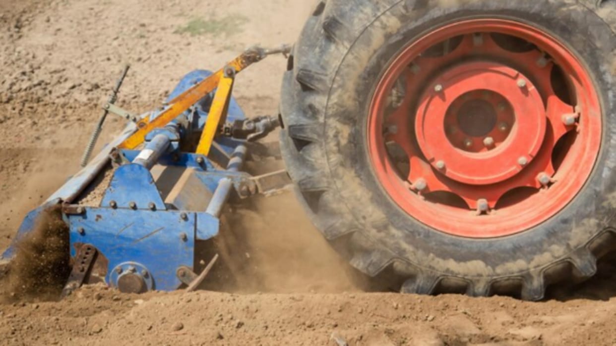 Innocent died due to getting stuck in rotavator while plowing the field, chaos in the family