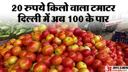 tomato prices reached rs 100 per kg in delhi on saturday