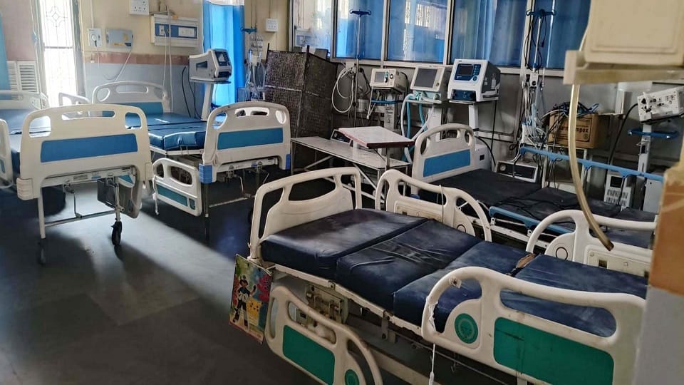 Ventilator in Deendayal Joint Hospital