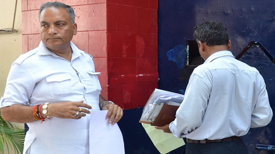 Advocate AP Singh came to meet in Aligarh jail