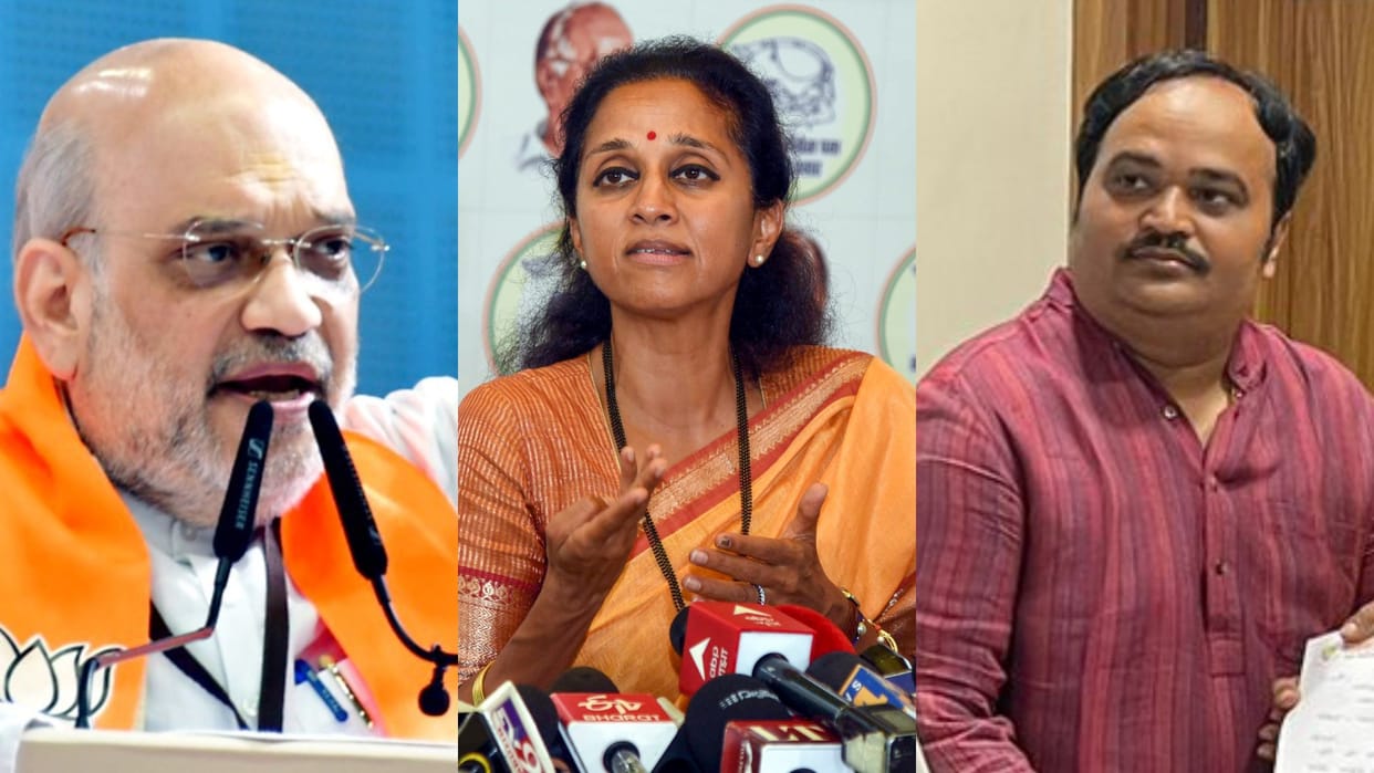 Shiv Sena-UBT and Supriya Sule target Amit Shah's statement regarding Sharad Pawar
