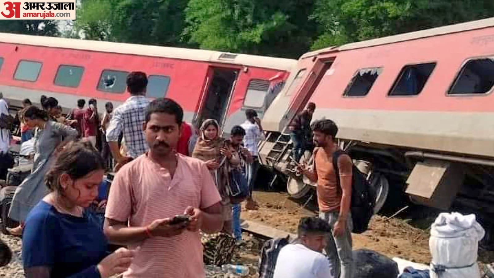 Gonda Train Accident Four days ago keyman had informed about problem in track see photos