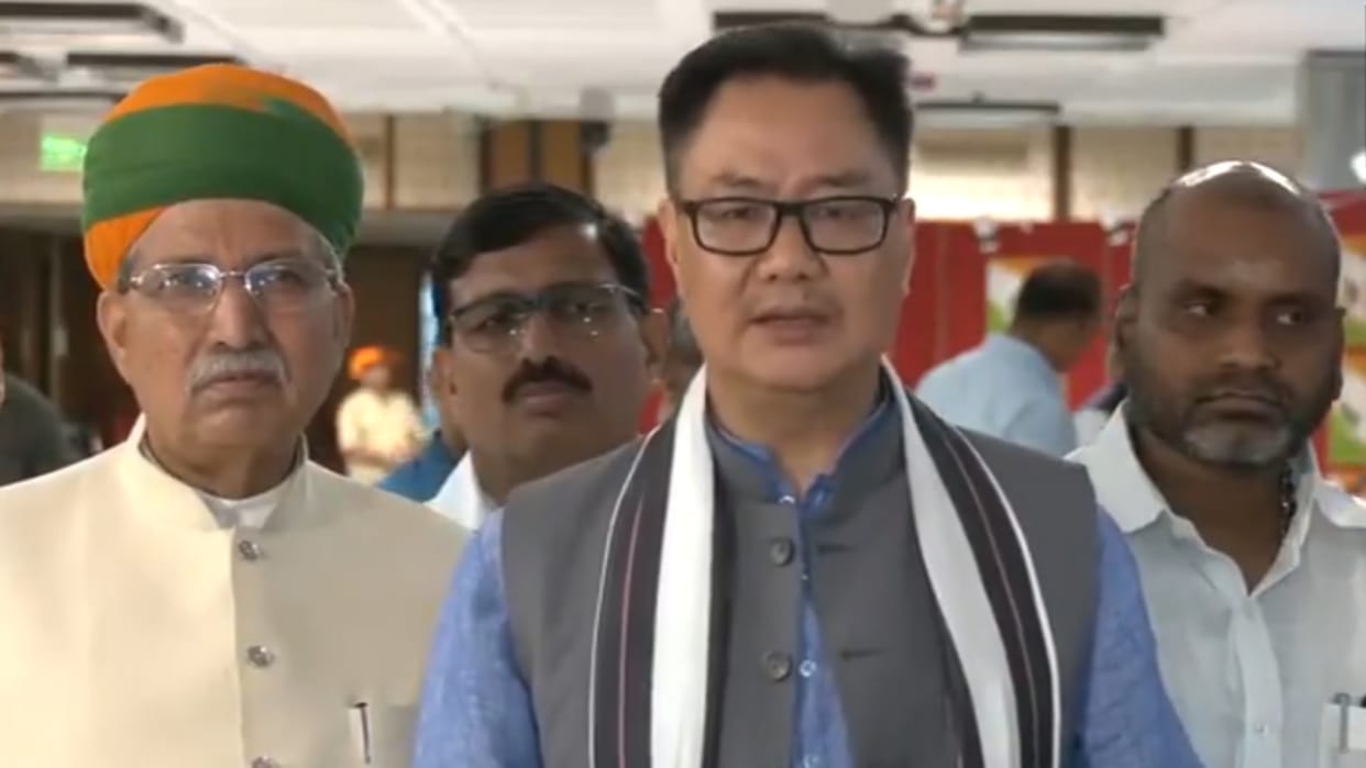 On the all-party meeting, Kiren Rijiju says- We hope that this budget session will be good