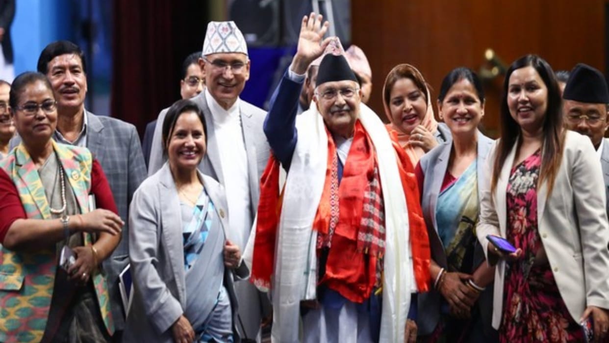 Nepal PM K P Sharma Oli wins vote of confidence in Parliament
