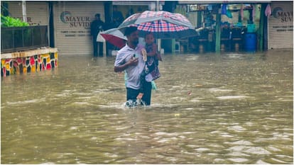 Monsoon weather update heavy rain in Mumbai Odisha, Madhya Pradesh alert for many states landslides flood news
