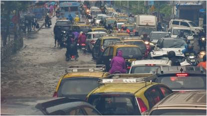 Weather: मुंबई में बारिश से त्राहिमाम, रनवे पर पानी भरने से 36 उड़ानें रद्द; कई राज्यों के लिए अलर्ट जारी Monsoon weather update heavy rain in Mumbai Odisha, Madhya Pradesh alert for many states landslides flood news