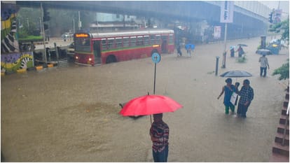 Monsoon weather update heavy rain in Mumbai Odisha, Madhya Pradesh alert for many states landslides flood news