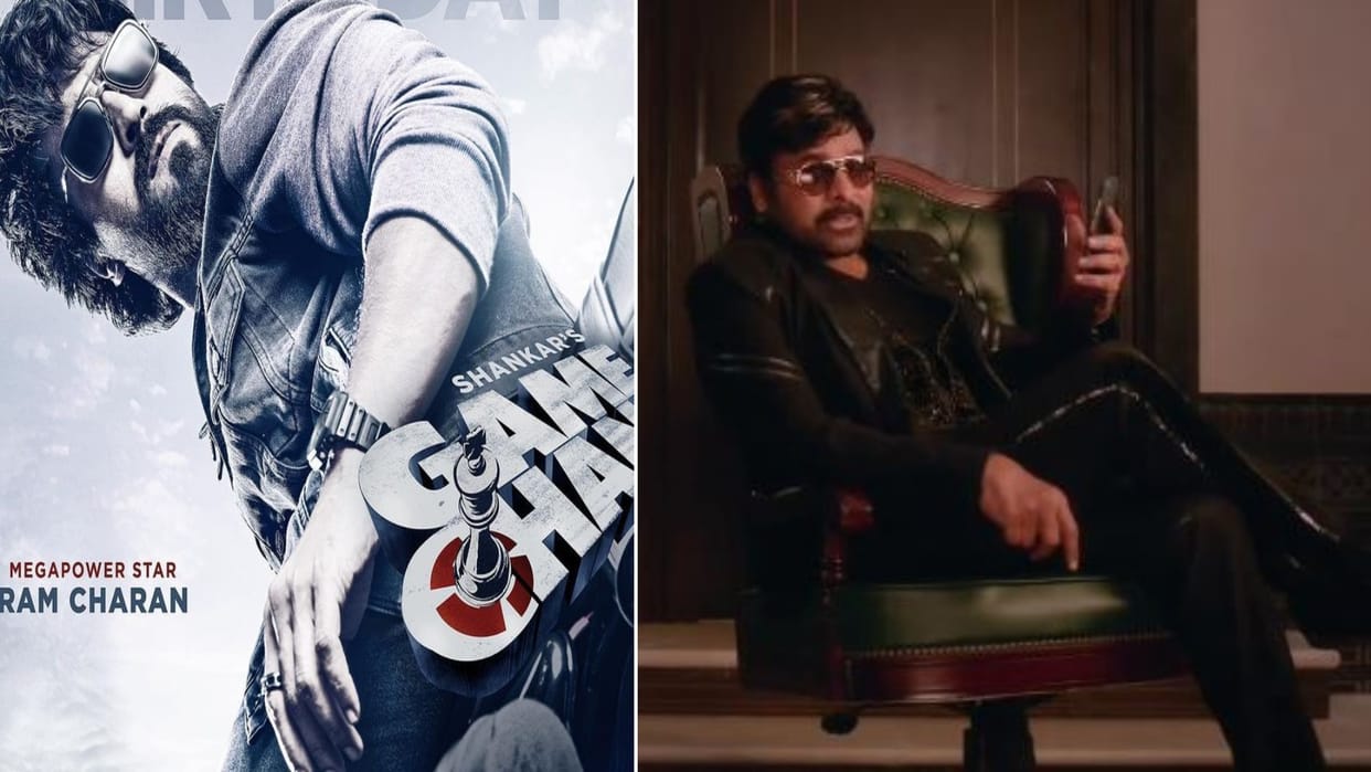 Game Changer and Vishwambhara release update Ram Charan Mega Star Chiranjeevi Mega Fans in for a double treat