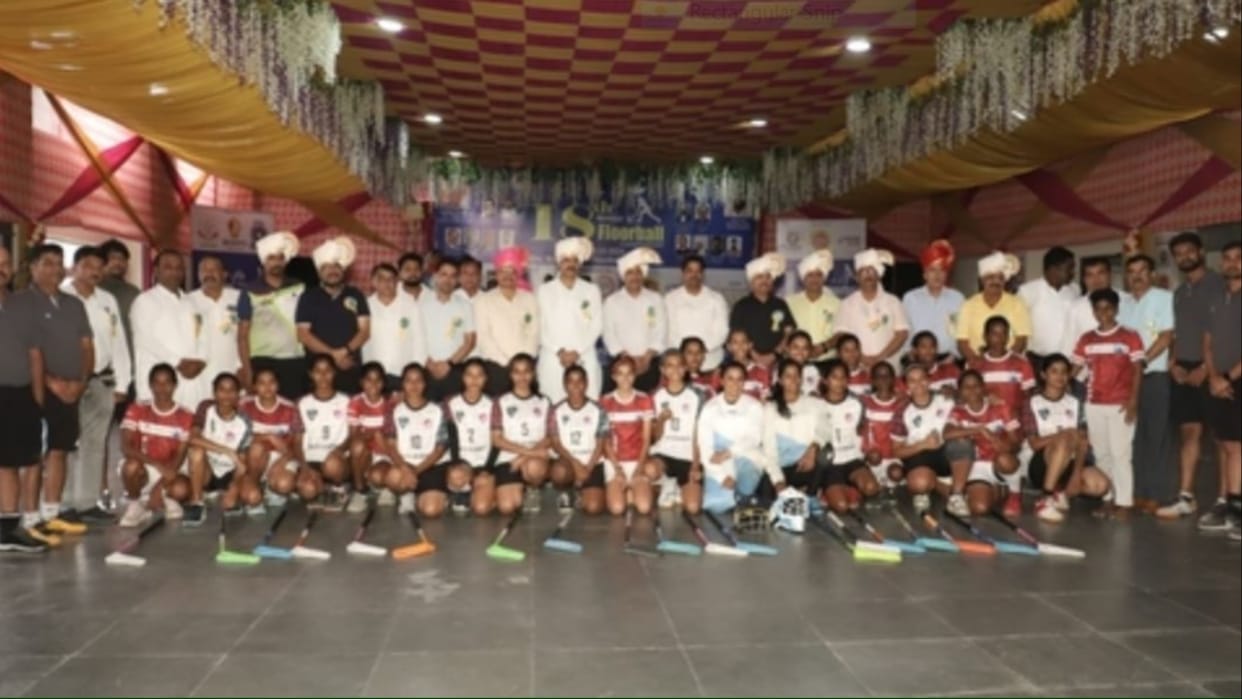 Sports: 18th National Floorball Championship; Haryana defeated Karnataka 3-2