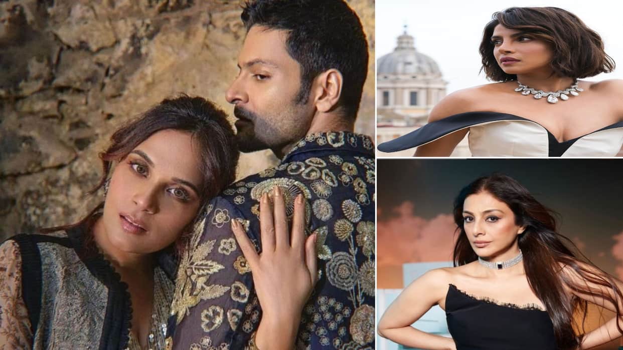 Richa Chadha Share First Glimpse Of Baby Girl Priyanka Chopra Dia Mirza Tabu Shower Love Ali Fazal daughter