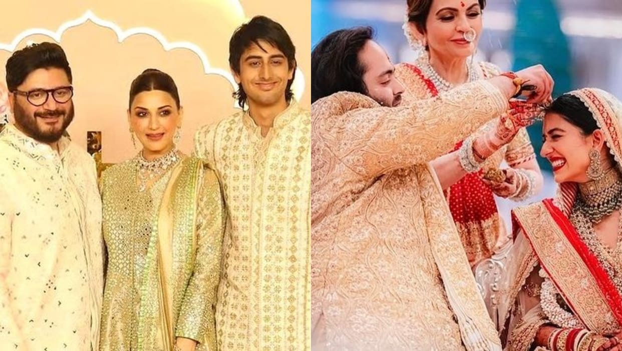 Sonali Bendre Shared Unseen Photos From The Wedding of Anant Ambani-Radhika Merchant Sends Wishes
