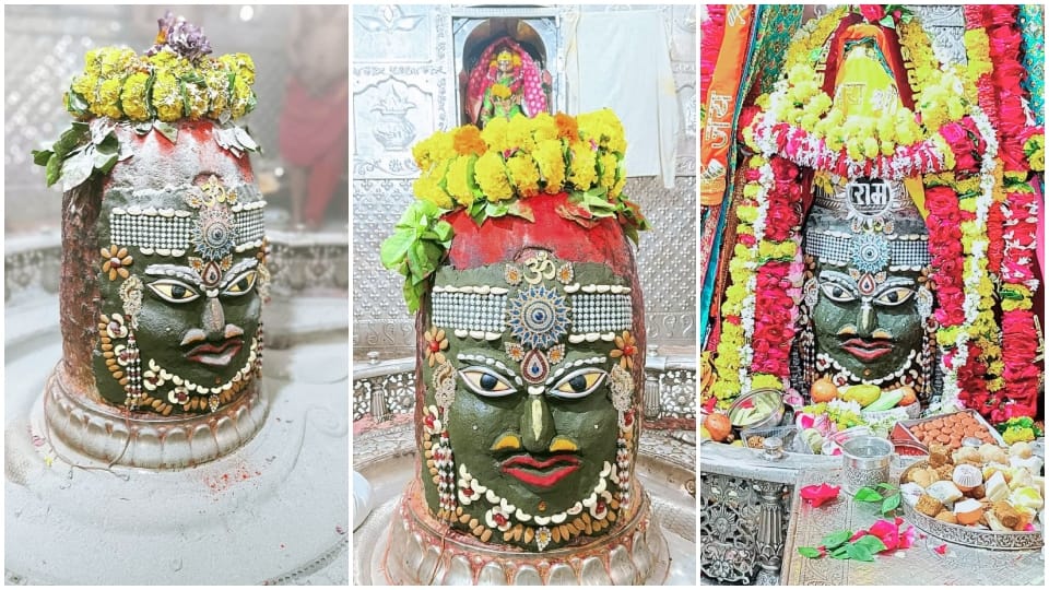 Ujjain News: Baba Mahakal decorated with hemp and dry fruits in the Bhasmarti of Gurupurnima
