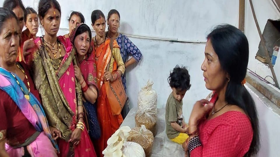 Lata showed the way to the people by growing vegetables on her barren land in almora