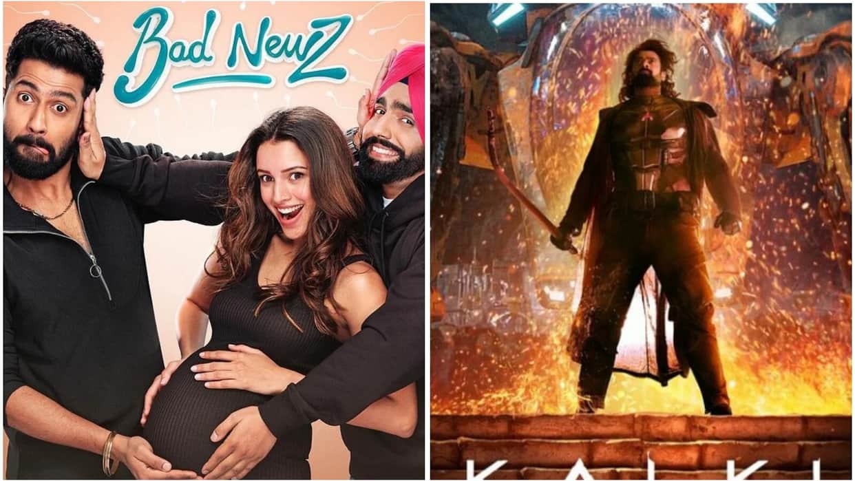 Sunday Box Office Collection Bad Newz Indian 2 Sarfira Kalki 2898 AD Kill Total Earning