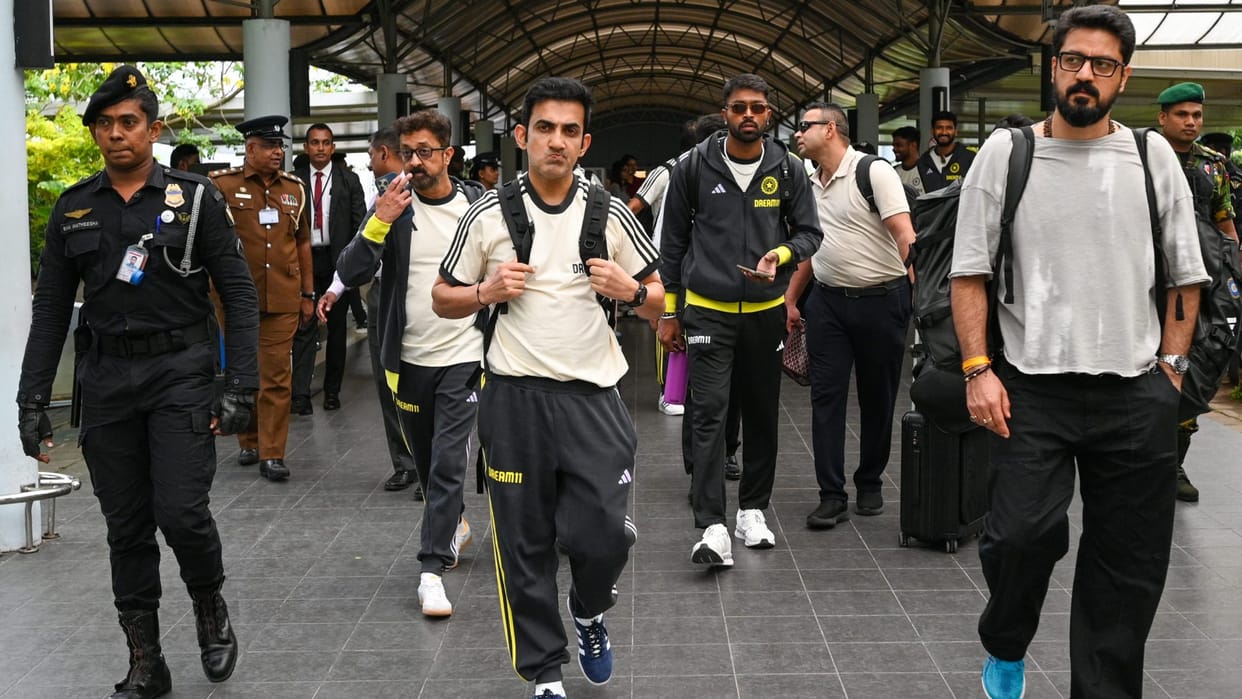 ind vs sl: team india reaches sri lanka for t20 series with gautam gambhir and suryakumar yadav, see photos