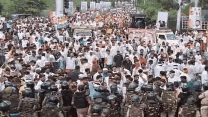 Rewa: Congress protest in case of burial of women in Rewa, NCW writes letter to DGP