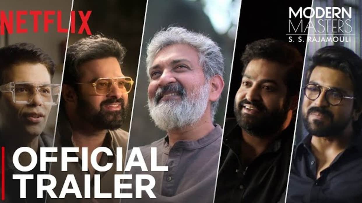 netflix releases Modern Masters SS Rajamouli trailer director documentary coming to streem from 2 August 2024