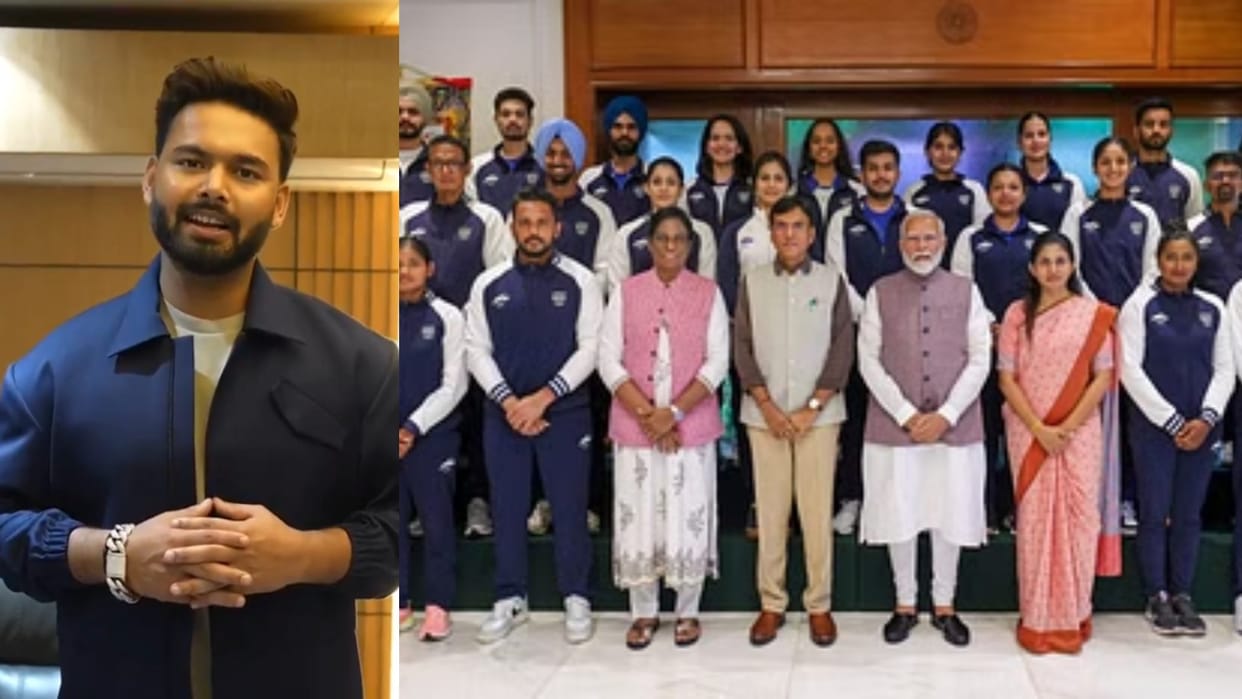 Paris Olympics 2024: Rishabh Pant wishes Indian players good luck for Paris Olympics, video