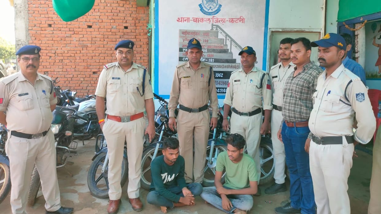 MP: Two accused arrested with seven stolen motorcycles