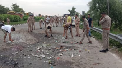 UP News: Big revelation in Rampur bus accident, helper was driving Volvo, more than 50 injured