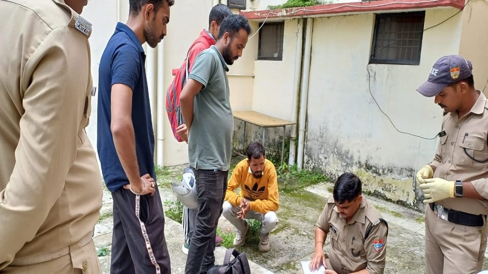 body of security guard found lying in a ditch under suspicious circumstances in Sattal Lake