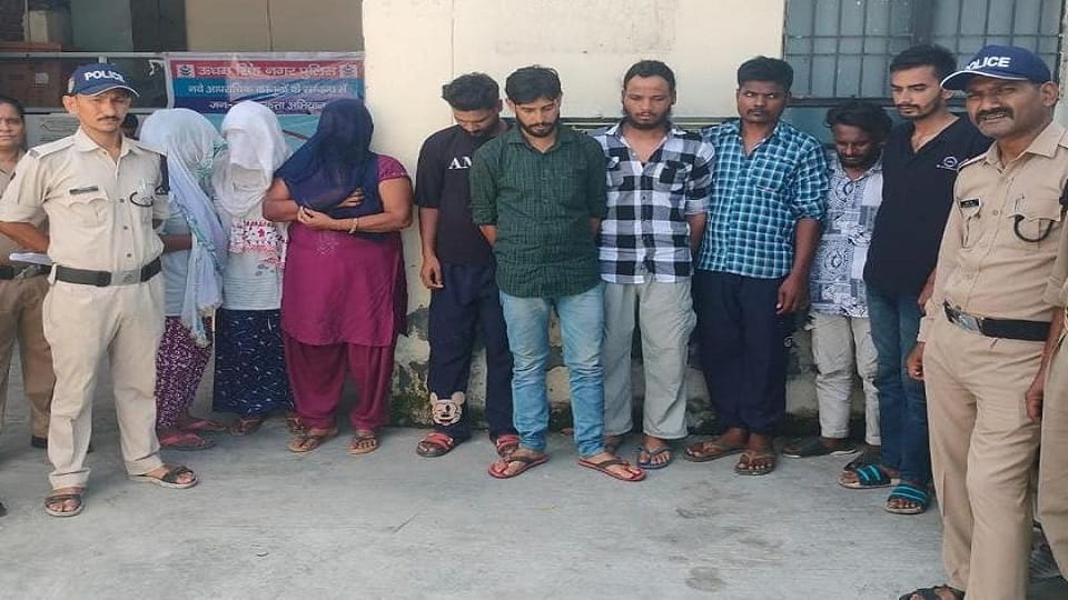 Anti human trafficking team busted prostitution business in Rudrapur