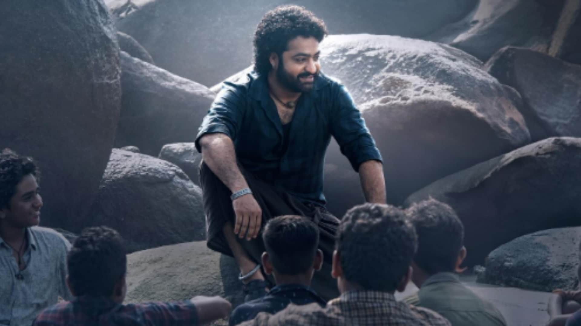 Devara teaser release makers shares glimpse of saif Ali Khan villainous look on his birthday from Jr NTR film