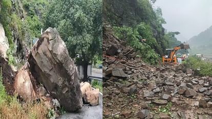 Red Alert in Uttarakhand Heavy rain debris on Gangotri Highway disrupted traffic difficult Read All Updates