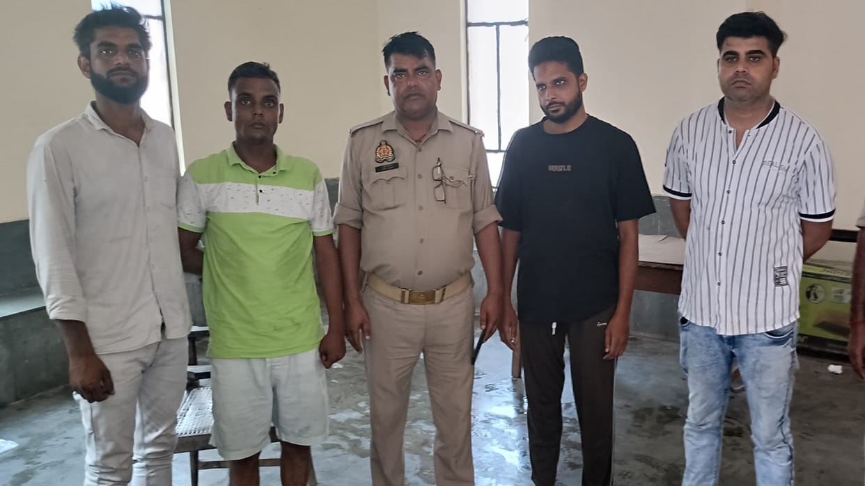 Four people including the accused of breaking the idol after entering a religious place sent to jail