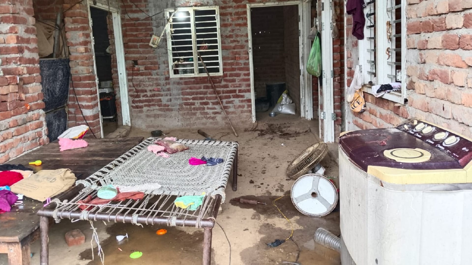 Ambala Six members of family murdered Om Prakash could not look at his family face at last moment