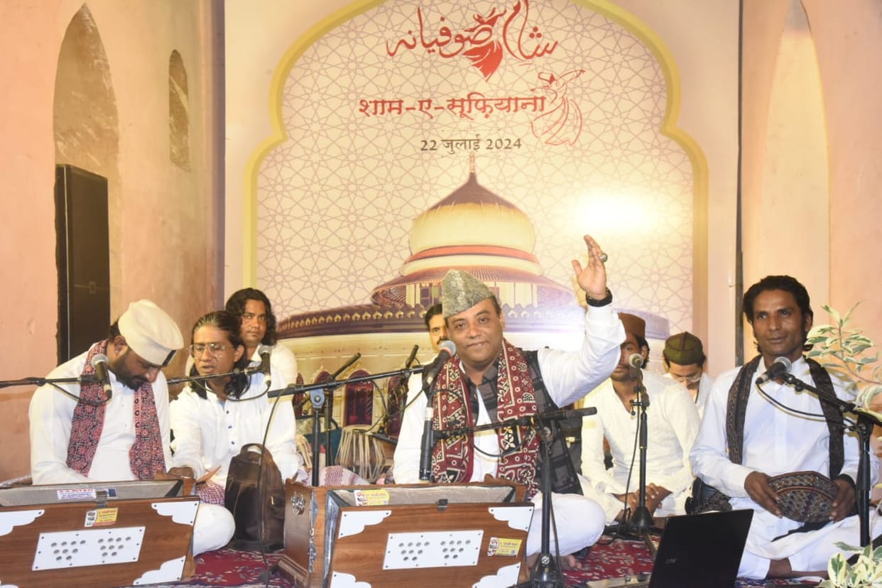 Bhopal News: Sufi ghazals fragrant in Golghar people danced till late night
