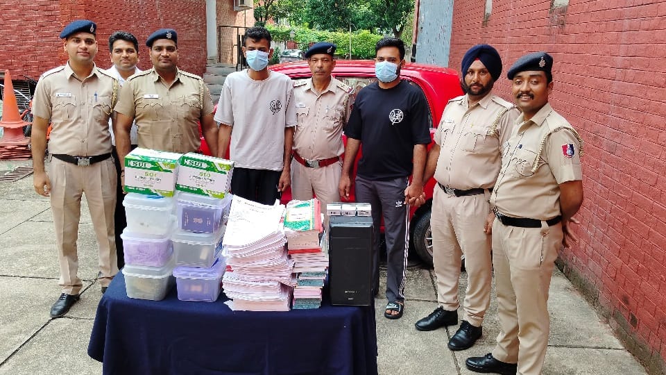 Chandigarh police busted gang dupe innocent people in name of sending them abroad