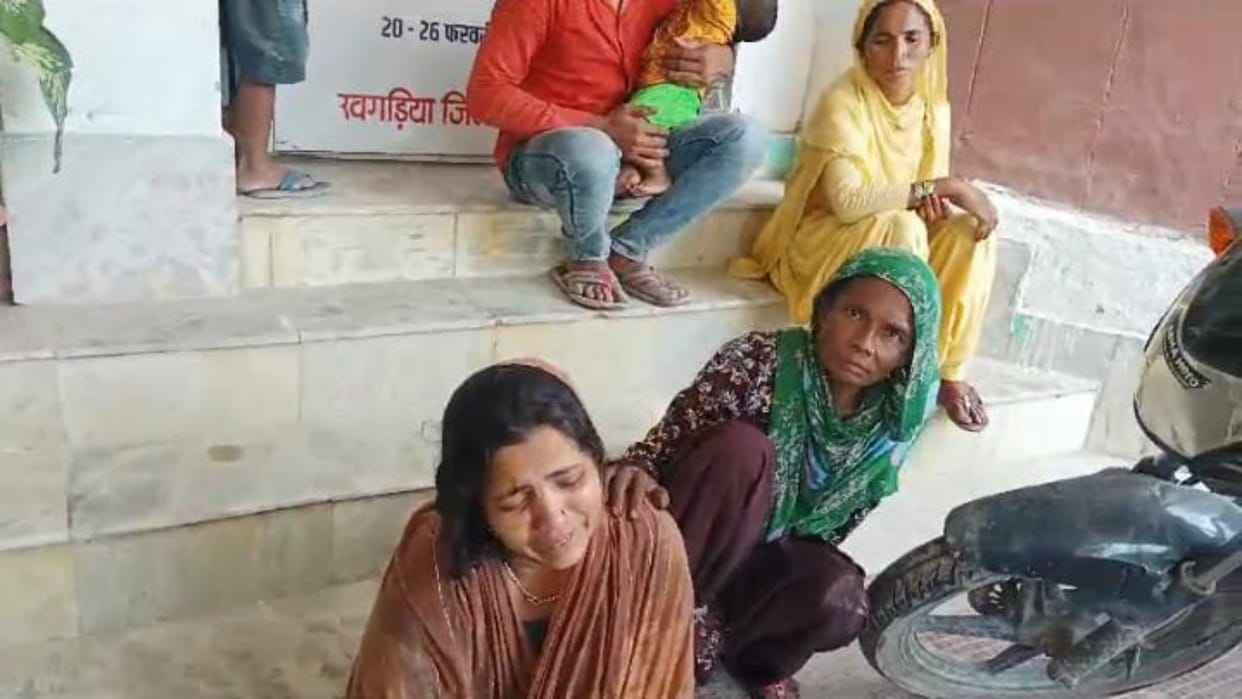 Khagaria: Aunt strangled a three month old child to death, a woman also injured in fight, land dispute